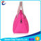 حقائب قماش حمل المرأة لون وردي رومانسي مناسبة للحصول على هدية ترويجية