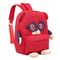 فتاة أطفال حقائب مدرسية حمراء على ظهره الأطفال مناسبة لحياة المدرسة اليومية