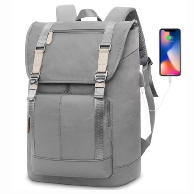 حقيبة ظهر مدرسية ، حقيبة ظهر للكمبيوتر المحمول مقاس 17 بوصة من Teenager Daypack مع منفذ شحن USB