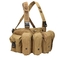 حقيبة صدر متعددة الوظائف مخصصة سعة كبيرة حقيبة ظهر تكتيكية