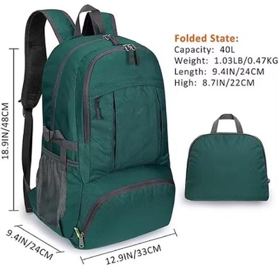 حقيبة ظهر جبلية مخصصة للتنزه حقيبة ظهر خارجية للتخييم حقيبة ظهر سفر مقاومة للماء