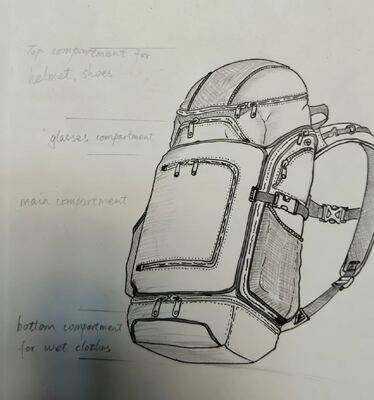 حقيبة رياضية حقيبة رياضية خارجية مقاومة للماء من البوليستر بتصميم مخصص للشعار مثالية للجيم والمشي لمسافات طويلة والسفر